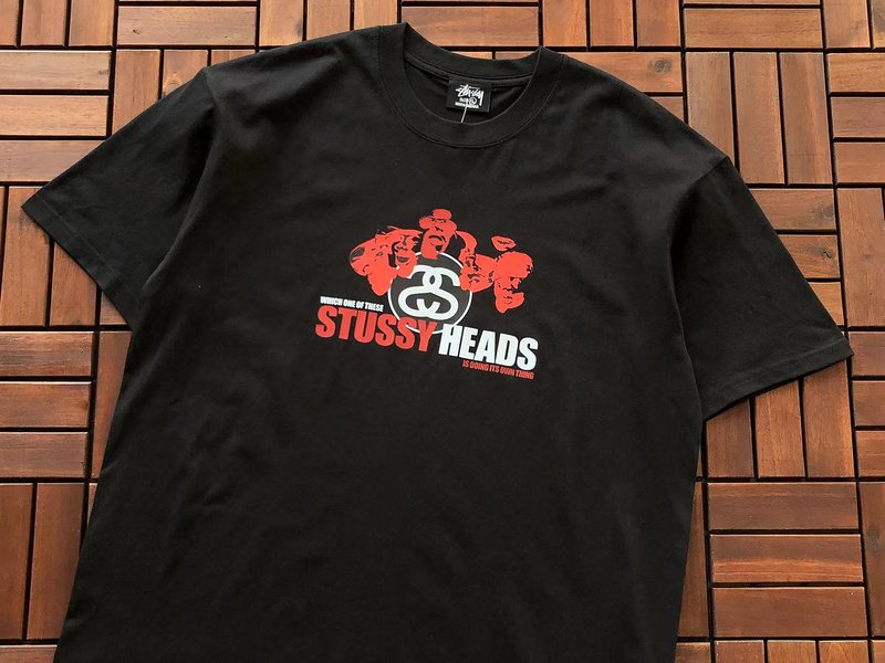 Футболка Stussy Letter With Mirror Image In Circle And Inscription "Black" фото № 4