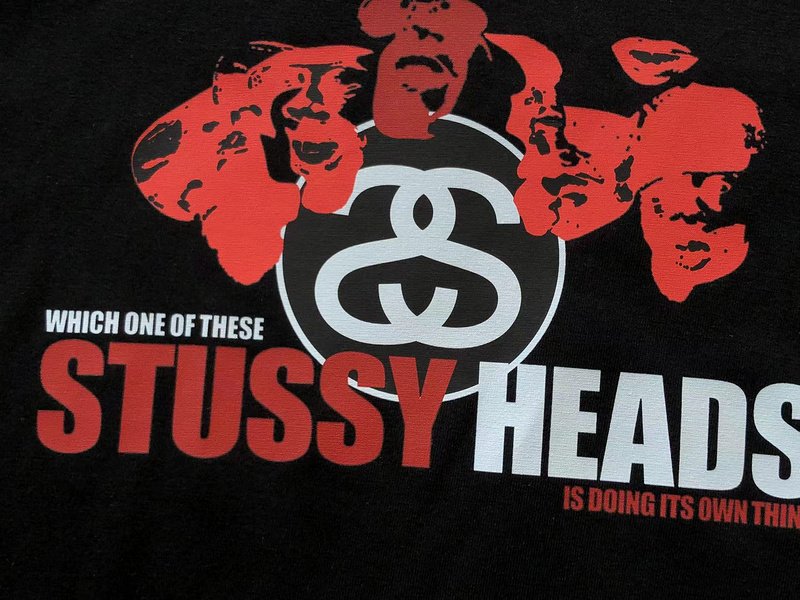 Футболка Stussy Letter With Mirror Image In Circle And Inscription "Black" фото № 7