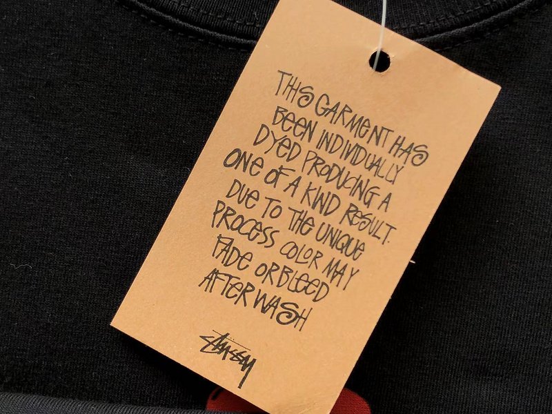 Футболка Stussy Letter With Mirror Image In Circle And Inscription "Black" фото № 9