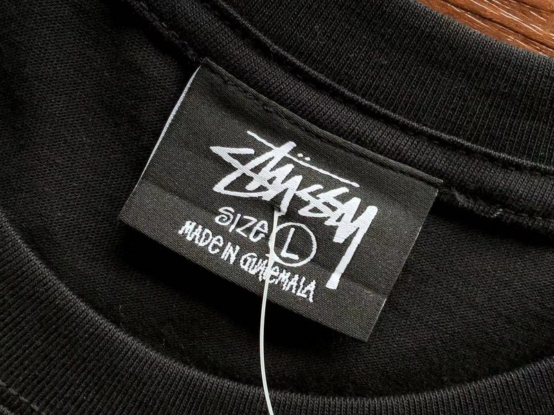 Футболка Stussy Colorful Lettering With City Names And Logo "Black" фото № 7