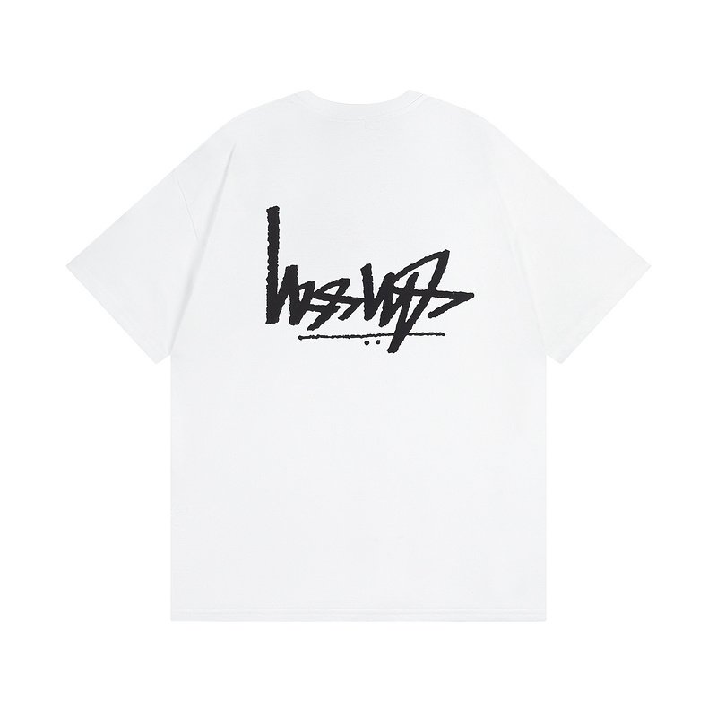 Футболка Stussy The Text Is The Opposite "White" фото № 2