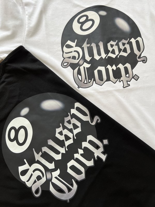 Футболка Stussy Billiard Ball "Black" фото № 3