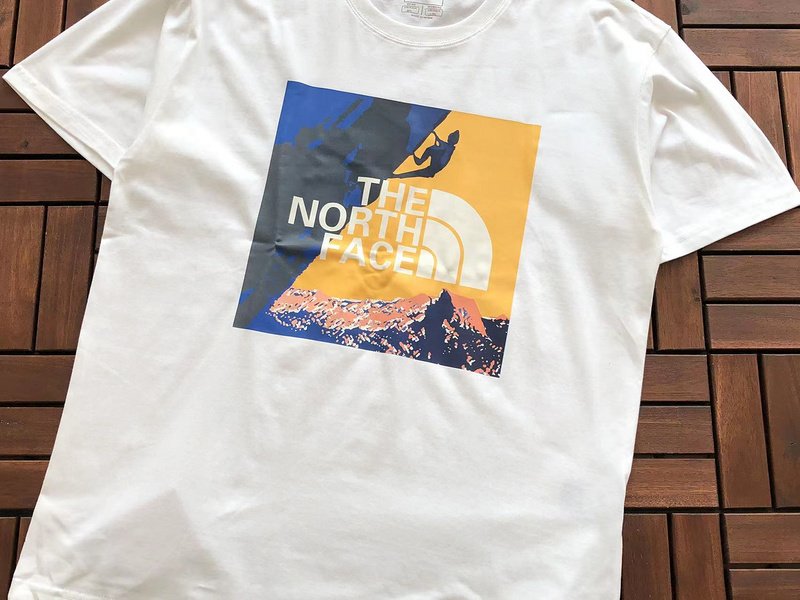 Футболка The North Face Man On Crag "White" фото № 2