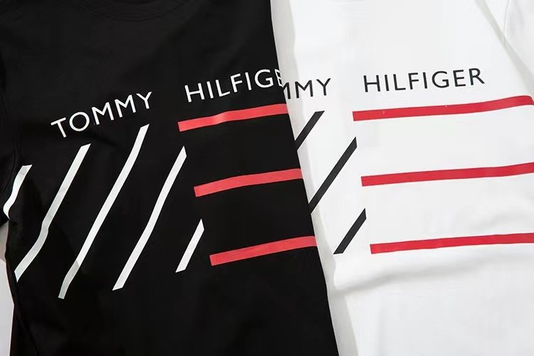 Футболка Tommy Hilfiger Stripes "Black" фото № 2