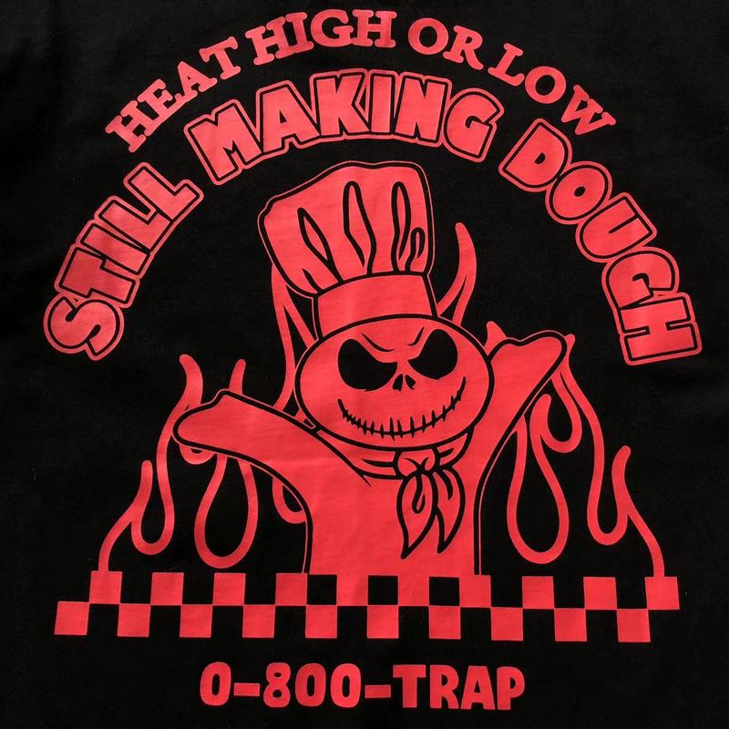 Футболка Trapstar Cook Print "Black" фото № 3