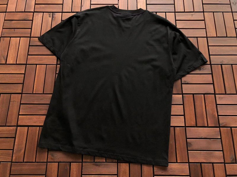 Футболка Trapstar Logo Letters And Star Front Print "Black" фото № 2