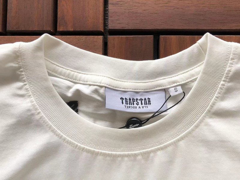 Футболка Trapstar Wide Wave Line "White" фото № 2