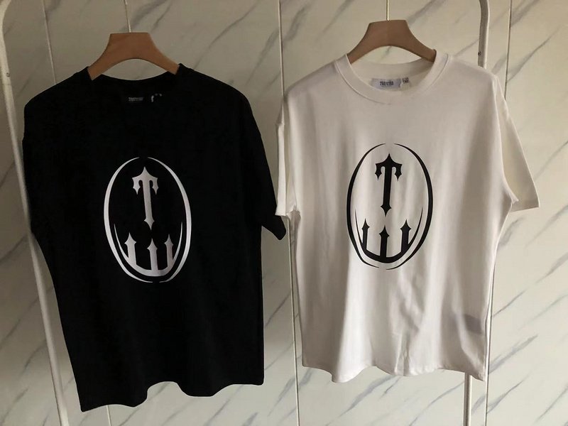 Футболка Trapstar Big Logo In Oval "White" фото № 6