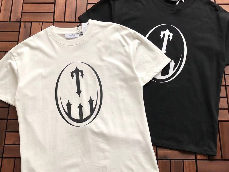 Футболка Trapstar Big Logo In Oval "White" фото № 5