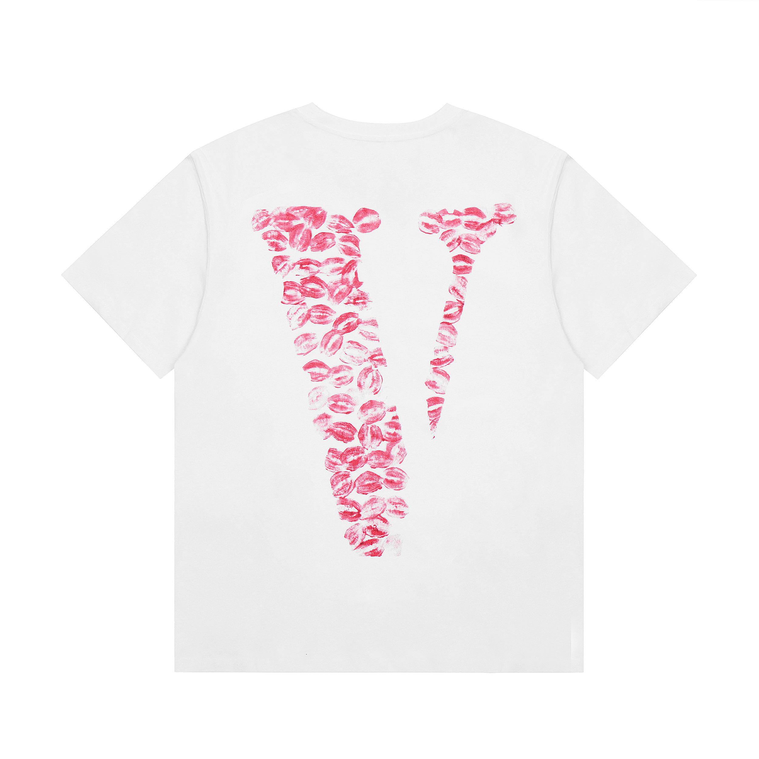 Футболка Vlone Friends Lips "White" фото № 2