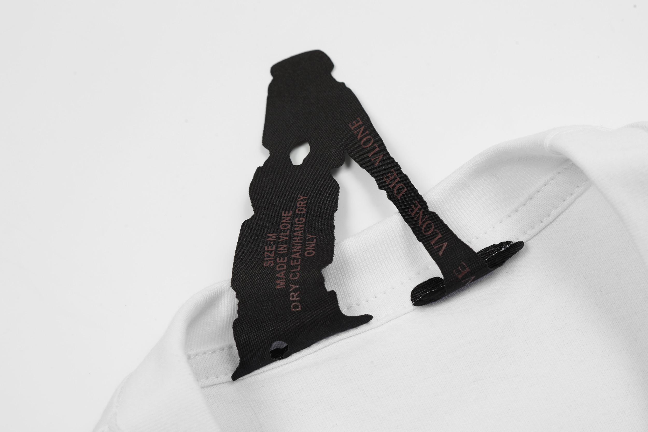 Футболка Vlone Friends Lips "White" фото № 5