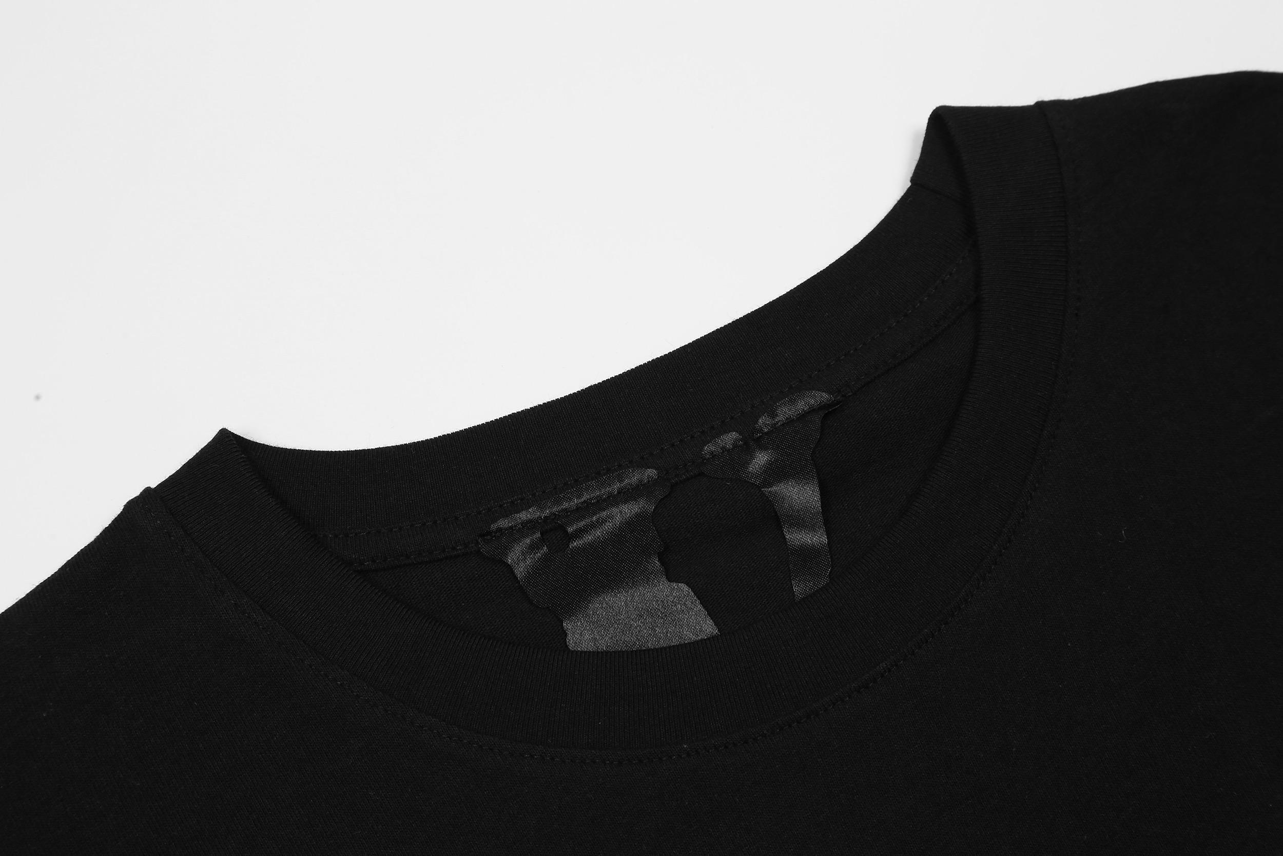 Футболка Vlone V-Orange Butterfly "Black" фото № 7