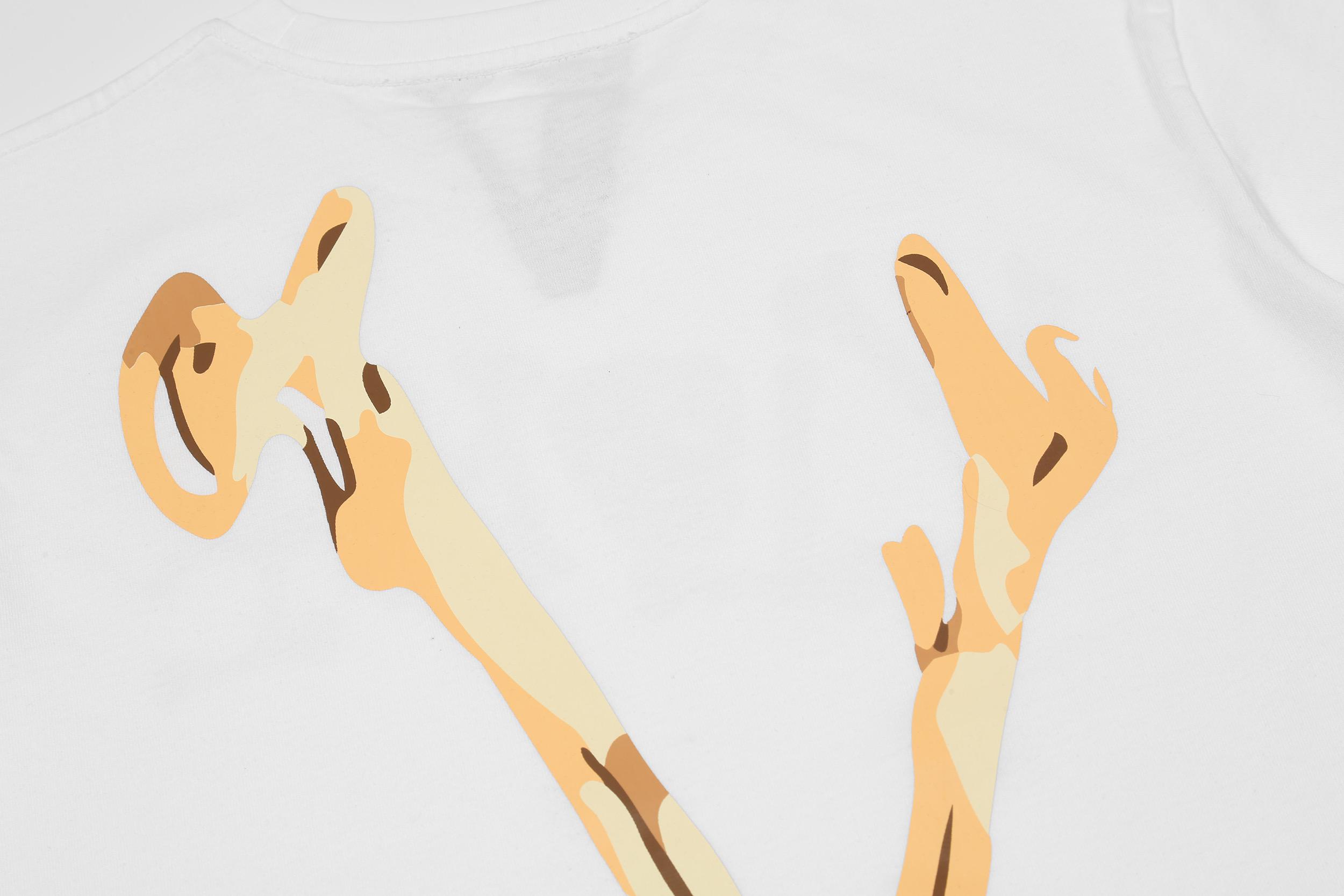 Футболка Vlone Bones "White" фото № 9