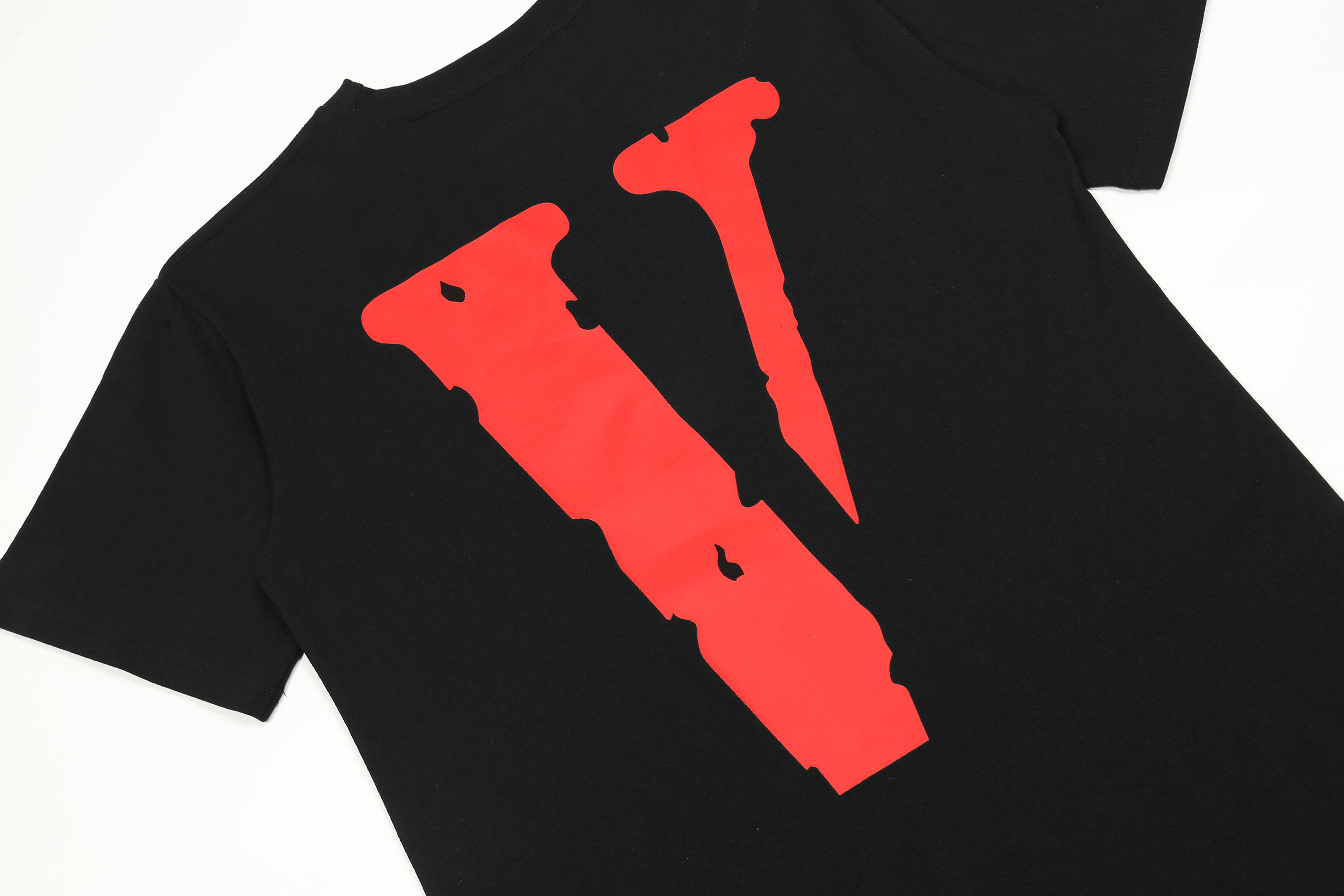 Футболка Vlone Just Good V-Intentions "Black" фото № 6