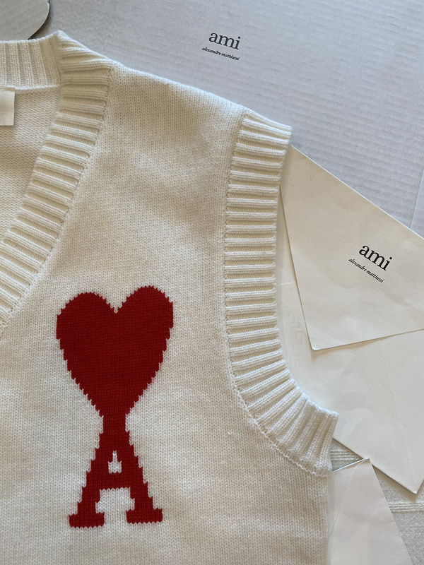 Жилетка Amiri With Red Logo "White" фото № 7