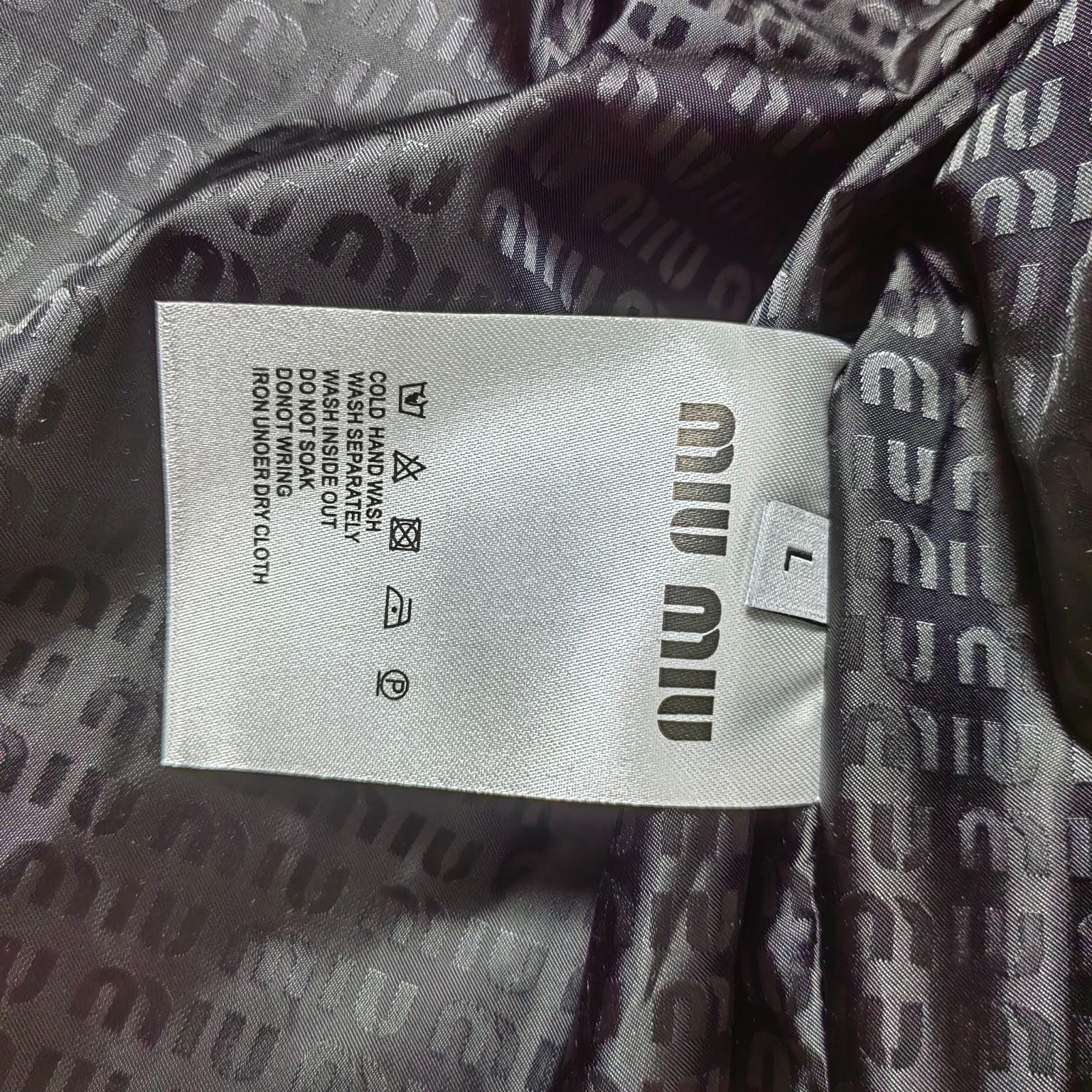 Пуховик Miu Miu Urban Noir "Black" фото № 2