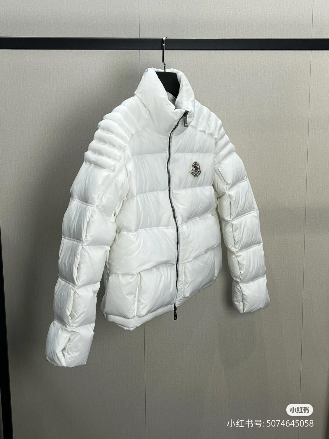 Пуховик Raxxy x Moncler Dofa Down "Белый" фото № 3