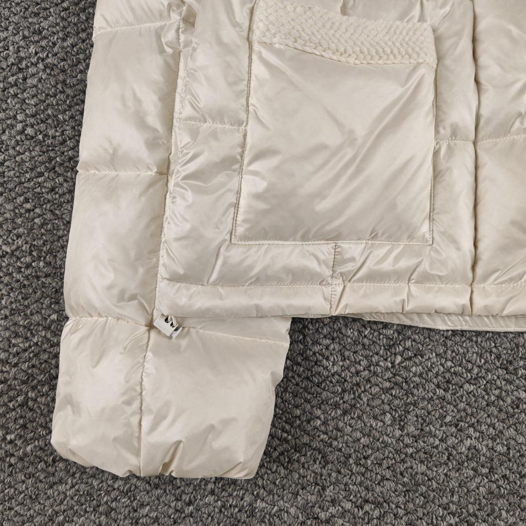 Зимняя куртка Moncler Jarcieu jacket "White" фото № 6