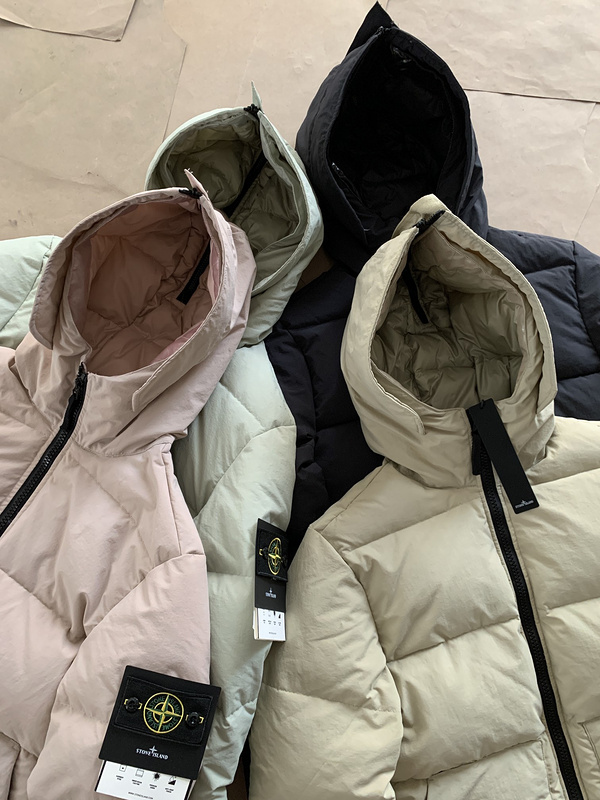 Пуховик Stone Island New Collection "Pink" фото № 5