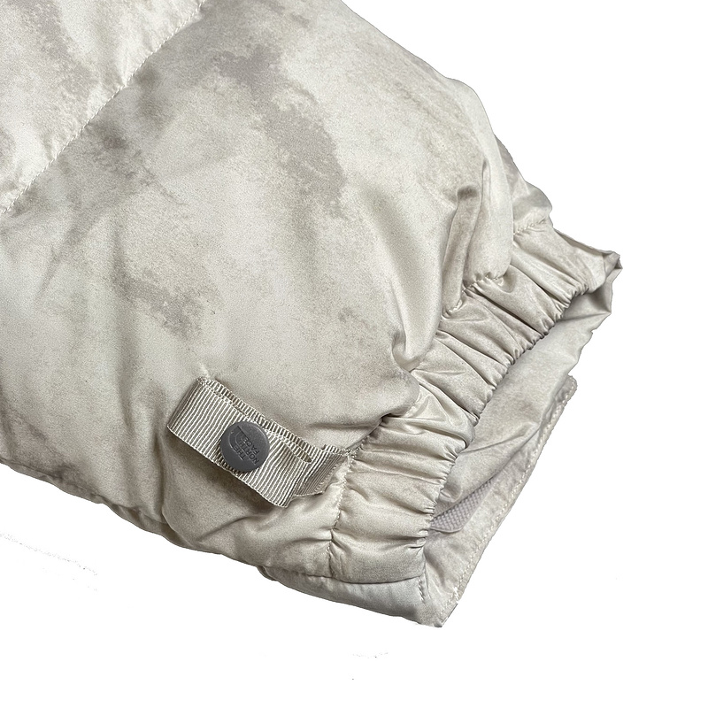 Пуховик The North Face Zebra "White/Gray" фото № 4
