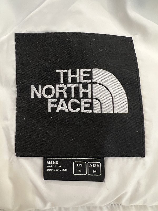 Пуховик The North Face 700 Zebra 2 Colors Essentials фото № 7