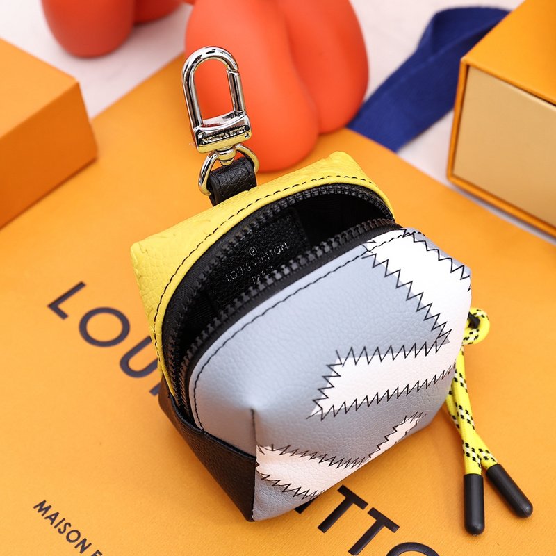 Брелок Louis Vuitton Small Backpack "Light Gray" фото № 2
