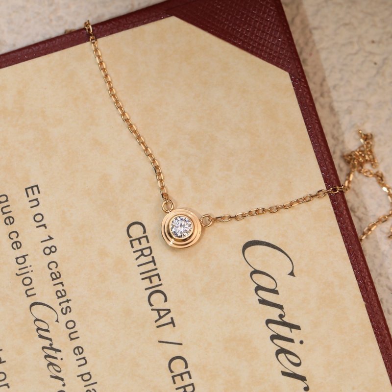 Подвеска Cartier Big Rhinestone Inside "Gold" фото № 3