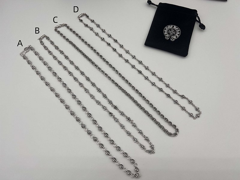 Подвеска Chrome Hearts Silver Style - Lilies "Silver" фото № 2