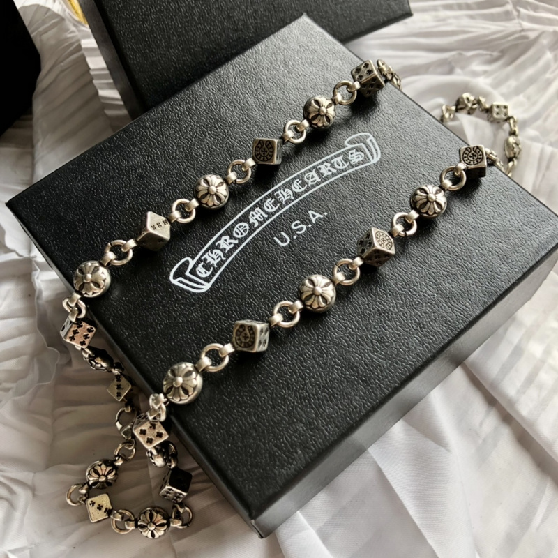 Подвеска Chrome Hearts Chain Cube "Silver" фото № 2