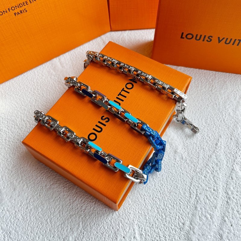Подвеска Louis Vuitton Sea Style "Silver/Blue" фото № 2