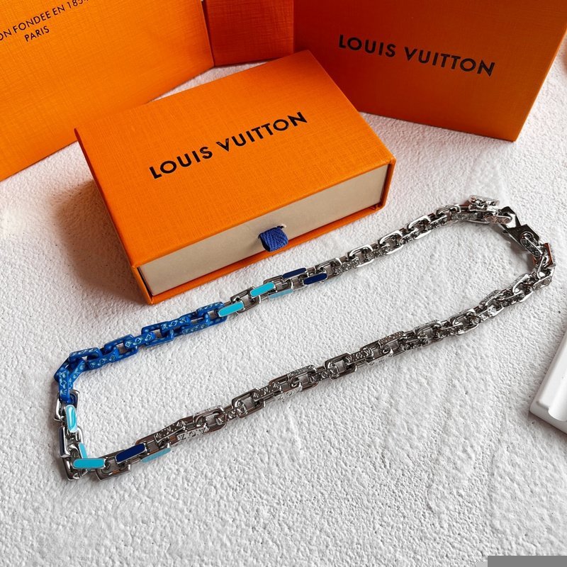 Подвеска Louis Vuitton Sea Style "Silver/Blue" фото № 4