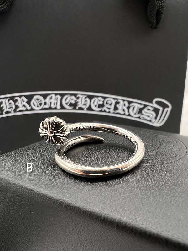 Кольцо Chrome Hearts Spiral Shape "Silver" фото № 2