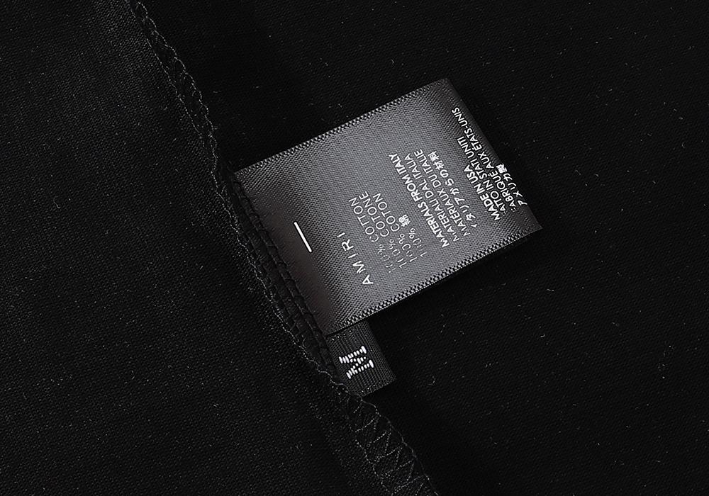 Футболка Amiri The Emblem In The Middle "Black" фото № 3