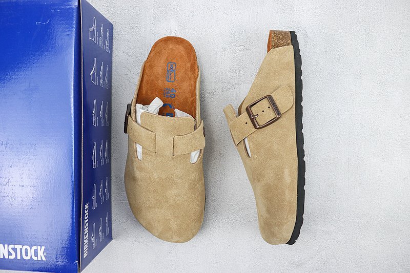 Birkenstock Boston "Taupe" фото № 6