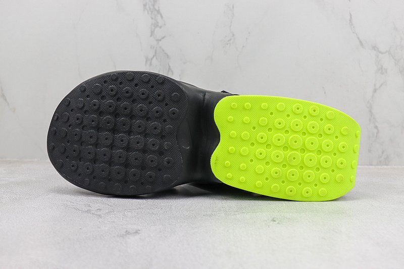 Nike Air Max Sol Sandals "Black/Dark Grey/White/Volt" фото № 9