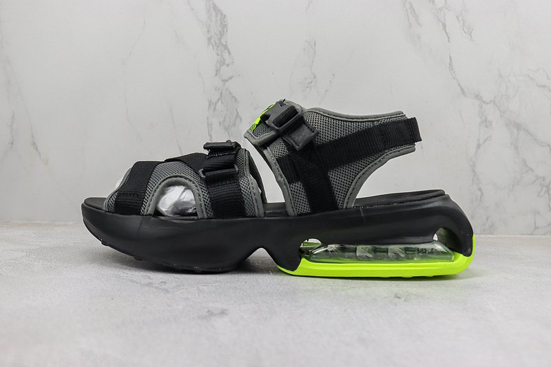 Nike Air Max Sol Sandals "Black/Dark Grey/White/Volt" фото № 2