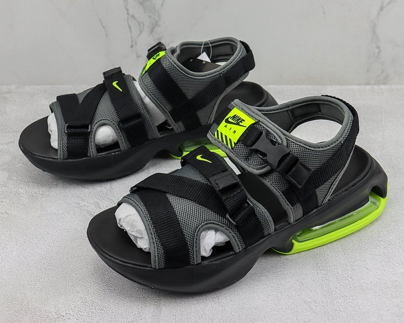 Nike Air Max Sol Sandals "Black/Dark Grey/White/Volt" фото № 5