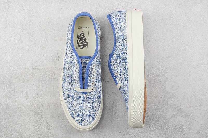 Vans Authentic "White/Blue" фото № 7