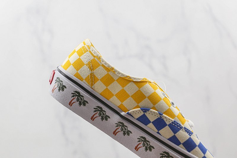 Vans Authentic "Blue/Yellow/Palm" фото № 3