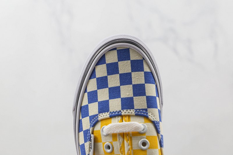 Vans Authentic "Blue/Yellow/Palm" фото № 4