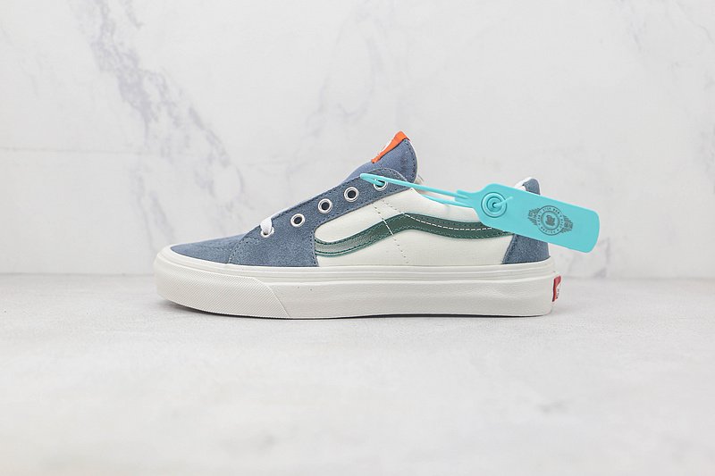 Vans SK8-Low "Haze Blue/Green/White" фото № 2