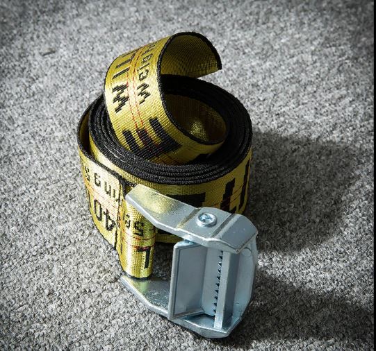 Ремень OFF WHITE Logo "Yellow" фото № 2