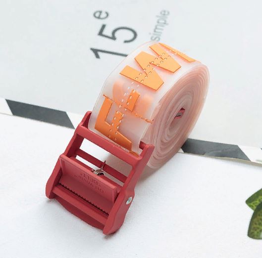 Ремень OFF WHITE Rubber "Red" фото № 2