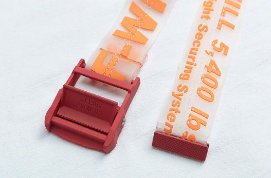 Ремень OFF WHITE Rubber "Red" фото № 3