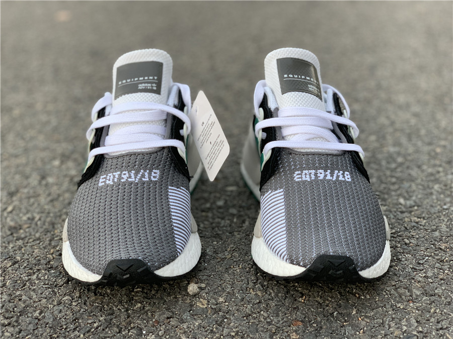 Adidas EQT Support 91/18 BOOST "Gray/Green" фото № 3