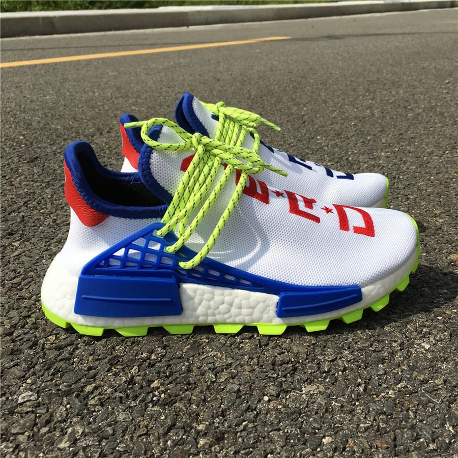 N.E.R.D x adidas NMD Hu "White" фото № 2