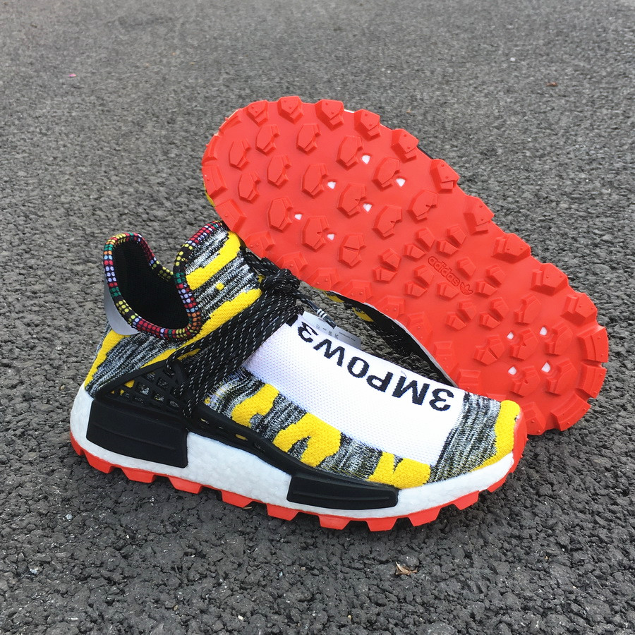 Pharrell Williams x adidas Originals Hu NMD Trail SOLARHU "Gray/Yellow" фото № 5