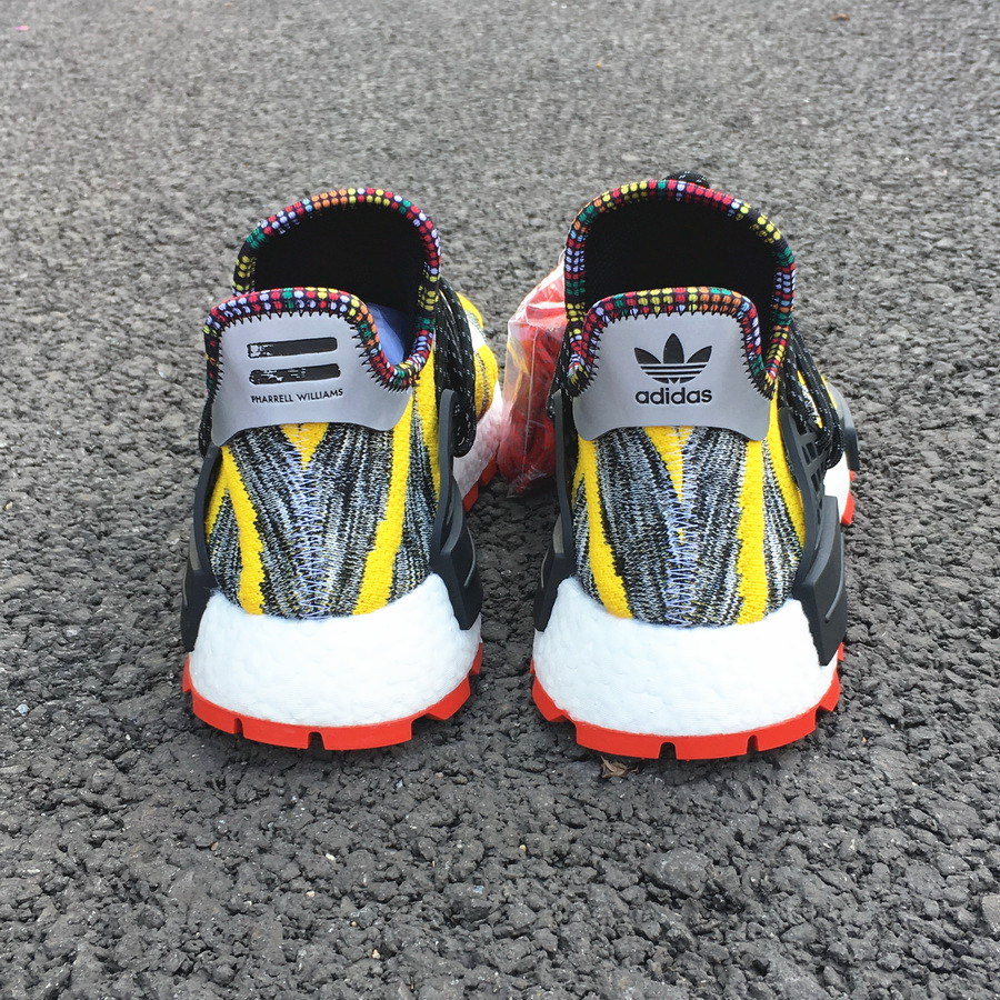 Pharrell Williams x adidas Originals Hu NMD Trail SOLARHU "Gray/Yellow" фото № 6