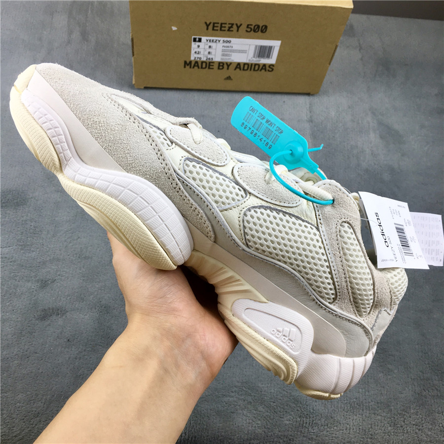 Adidas Yeezy 500 "Bone White" фото № 2