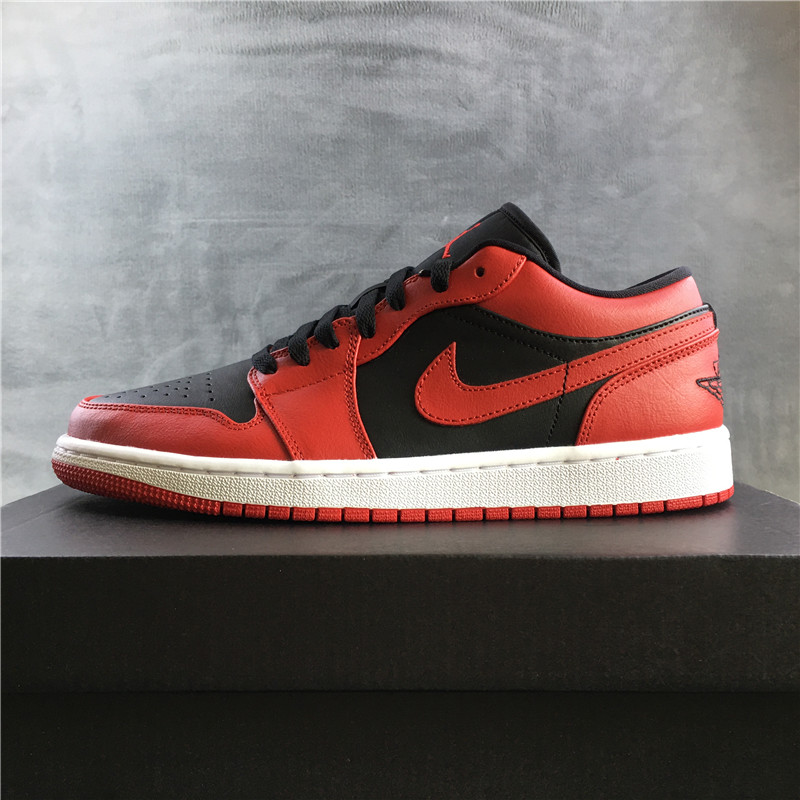 Air Jordan 1 Low "Red Gym/Black" фото № 2